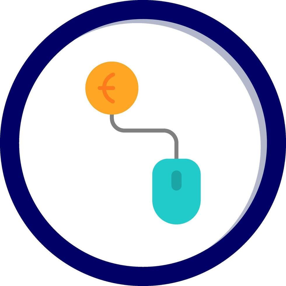 Pay Per Click Vecto Icon vector