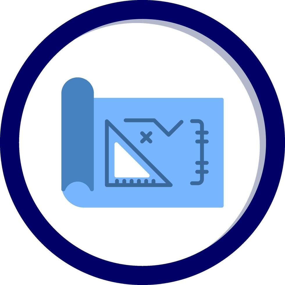 Blueprint Vecto Icon vector