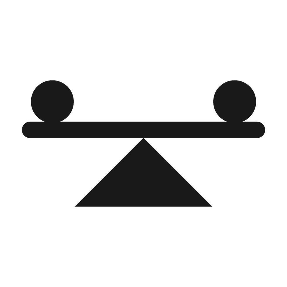 vector de icono de equilibrio