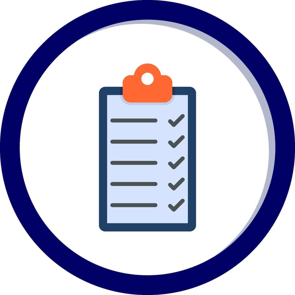 Checklist Vecto Icon vector
