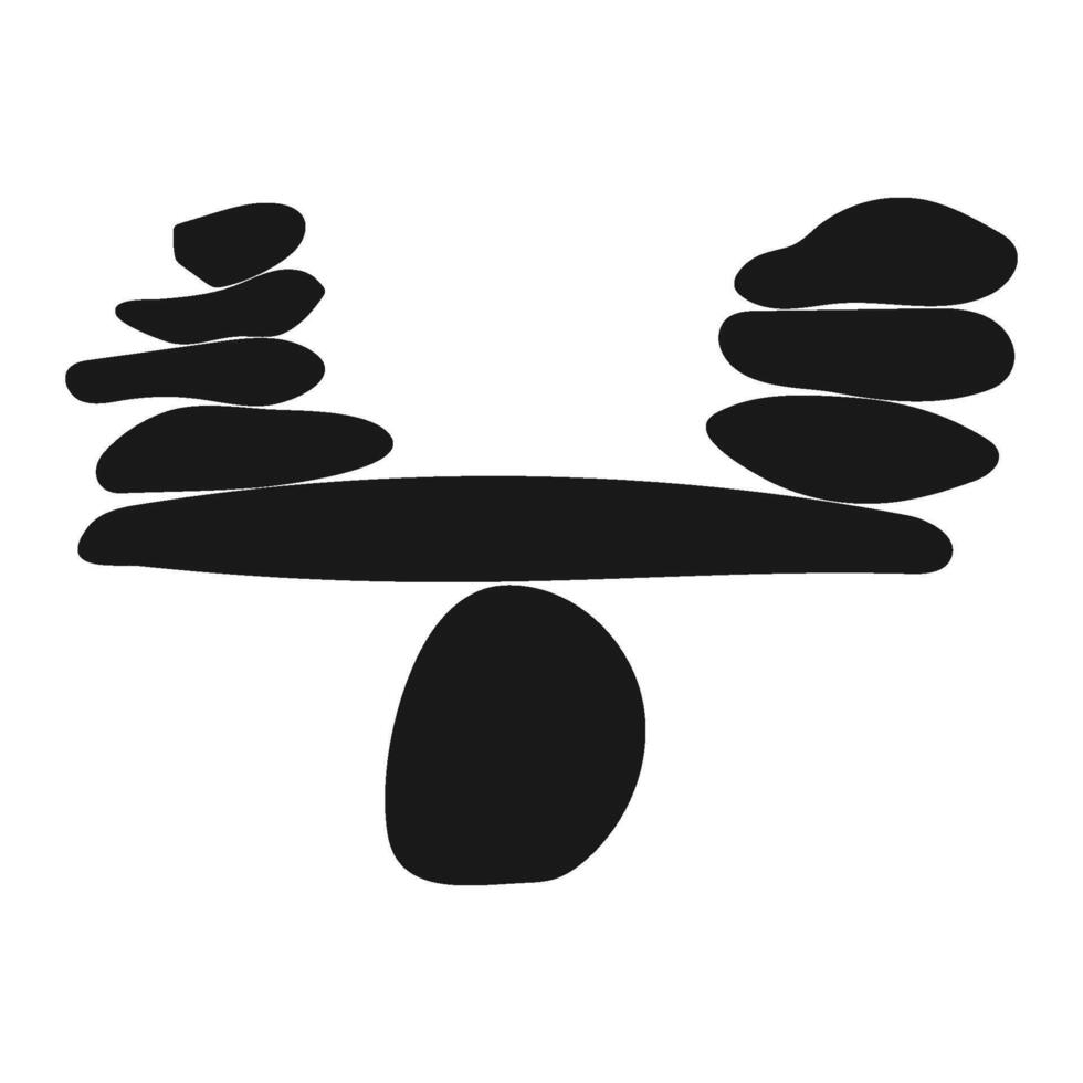 Balance icon vector