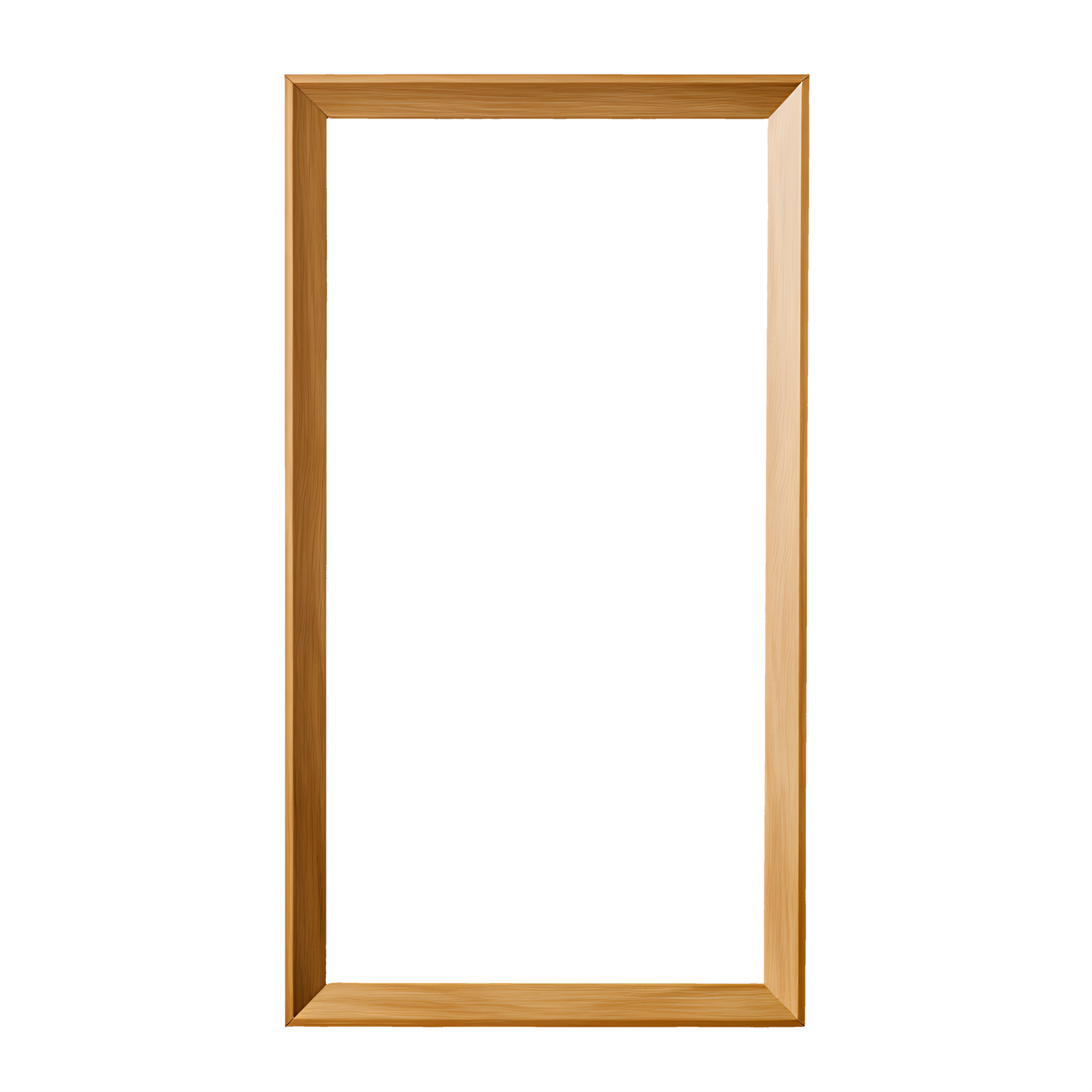 AI generated Sleek Square Frame on a See Through Background 38154631 PNG