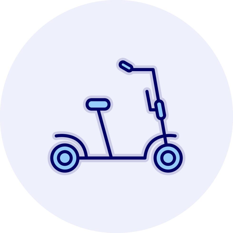 Kick Scooter Vecto Icon vector