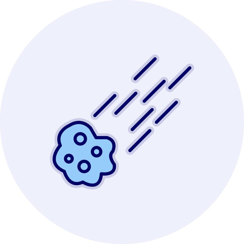 Meteor Vecto Icon vector