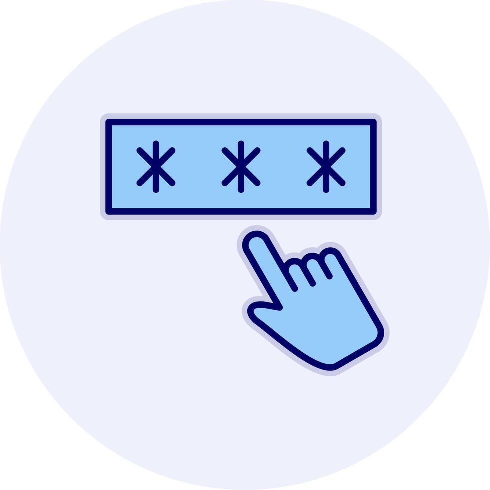 Password Vecto Icon vector