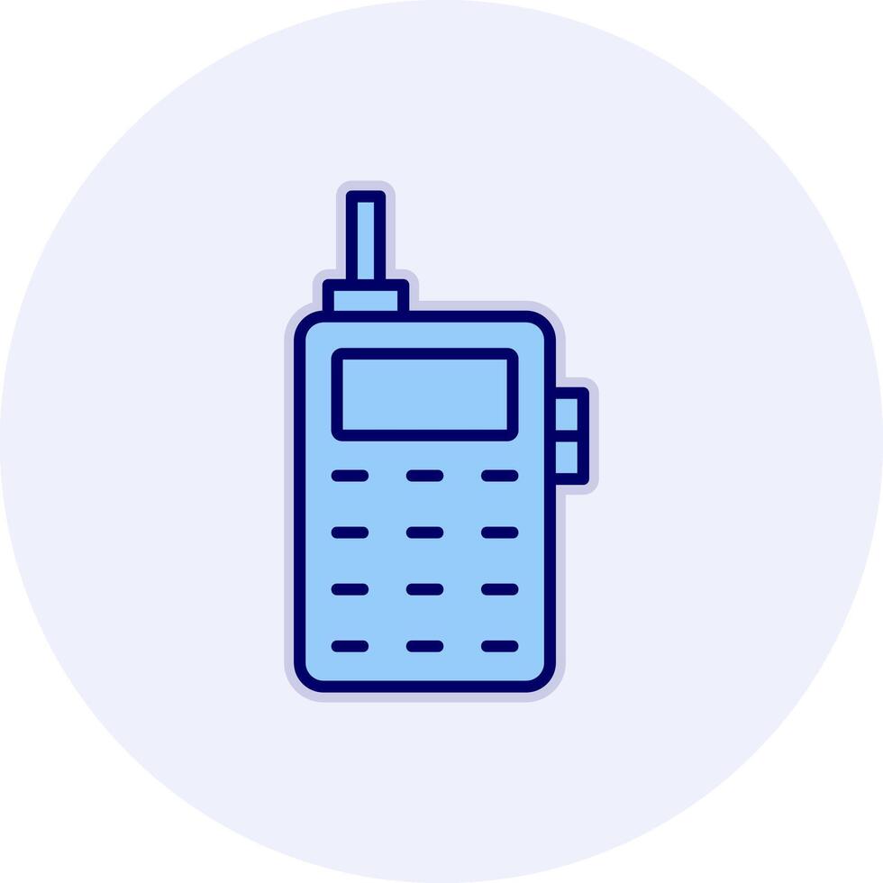 Old Phone Vecto Icon vector