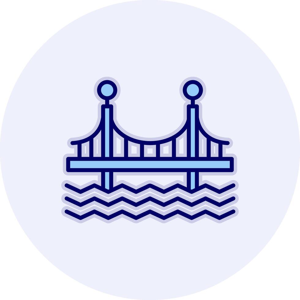 Bridge Vecto Icon vector