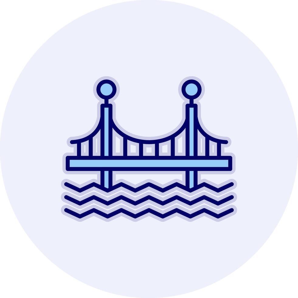 Bridge Vecto Icon vector