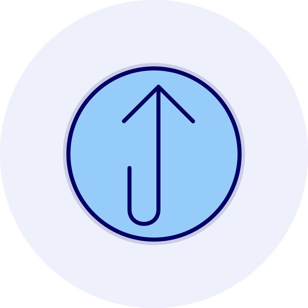 Up Arrow Vecto Icon vector