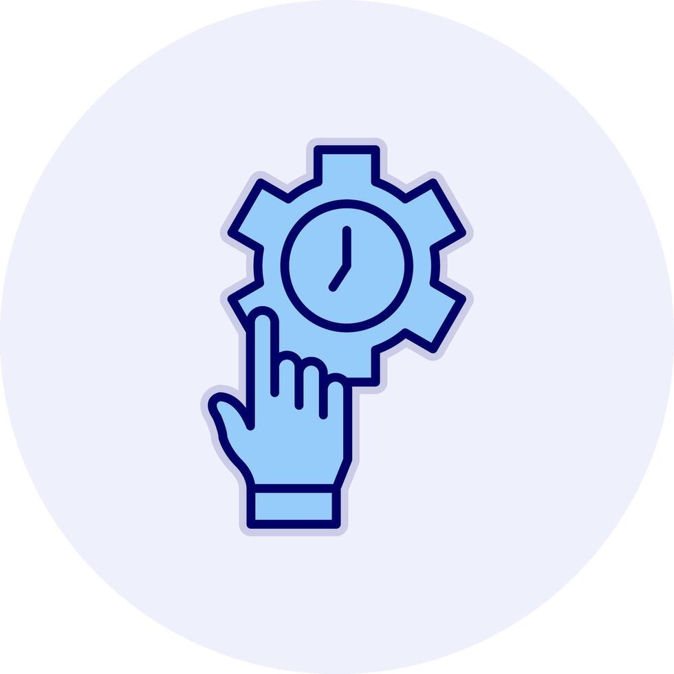 Time Management Vecto Icon vector