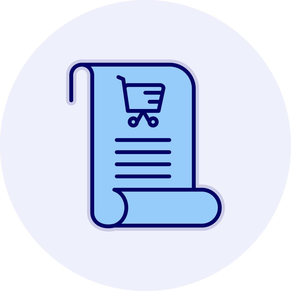 Shopping List Vecto Icon vector