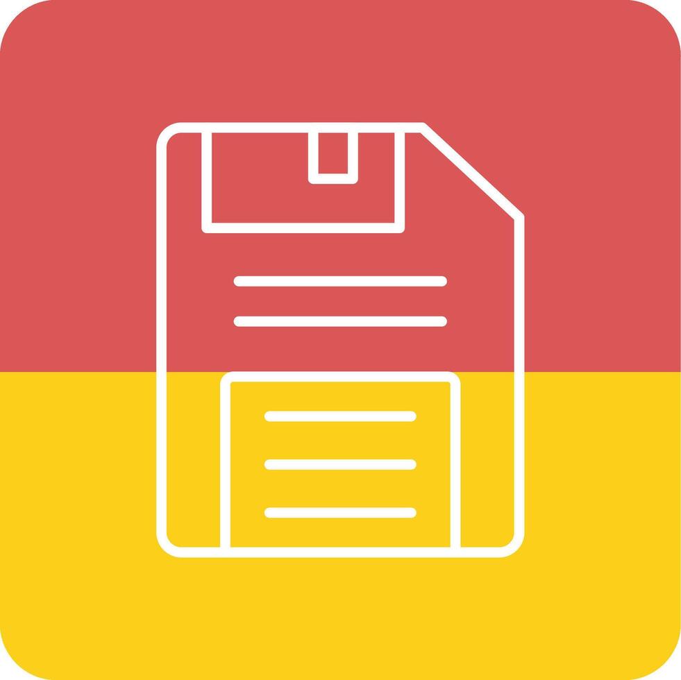 Floppy Disk Vecto Icon vector