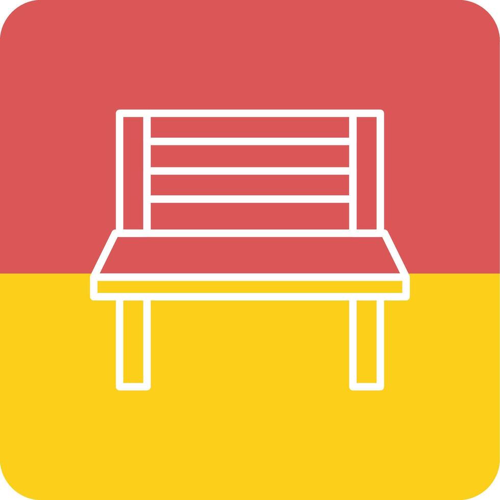 Bench Vecto Icon vector