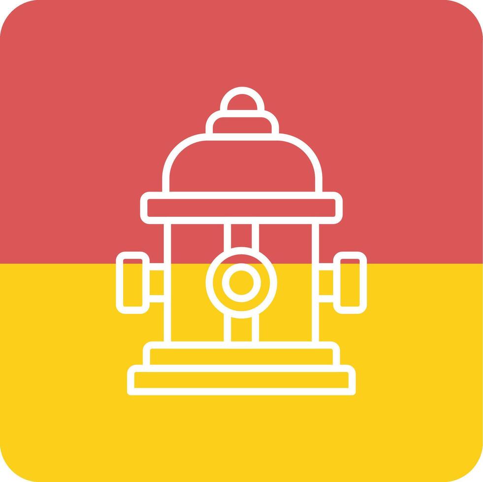 Fire Hydrant Vecto Icon vector