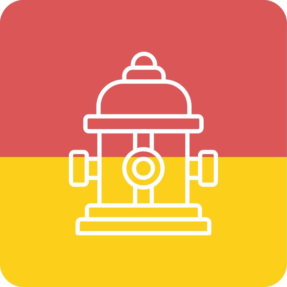 Fire Hydrant Vecto Icon vector