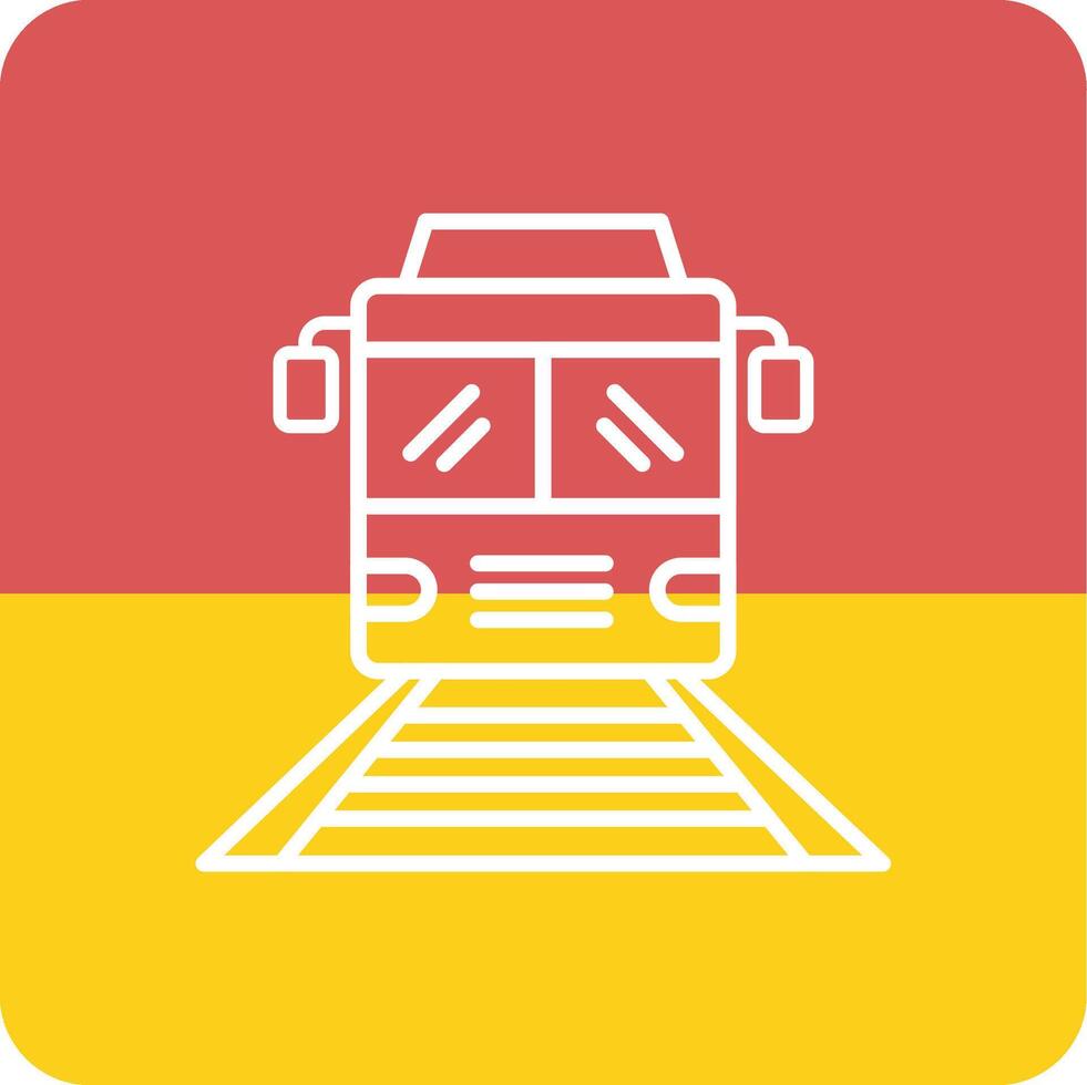 tren vecto icono vector