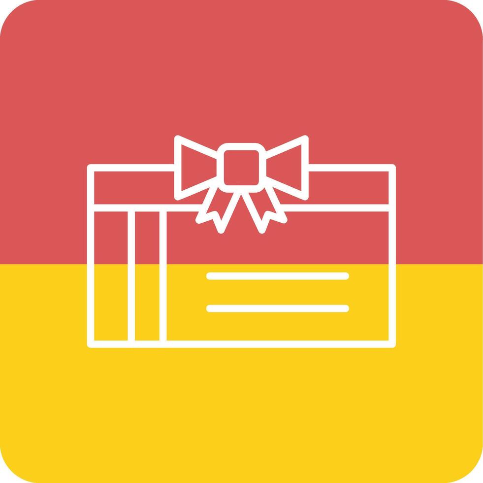 Gift Card Vecto Icon vector