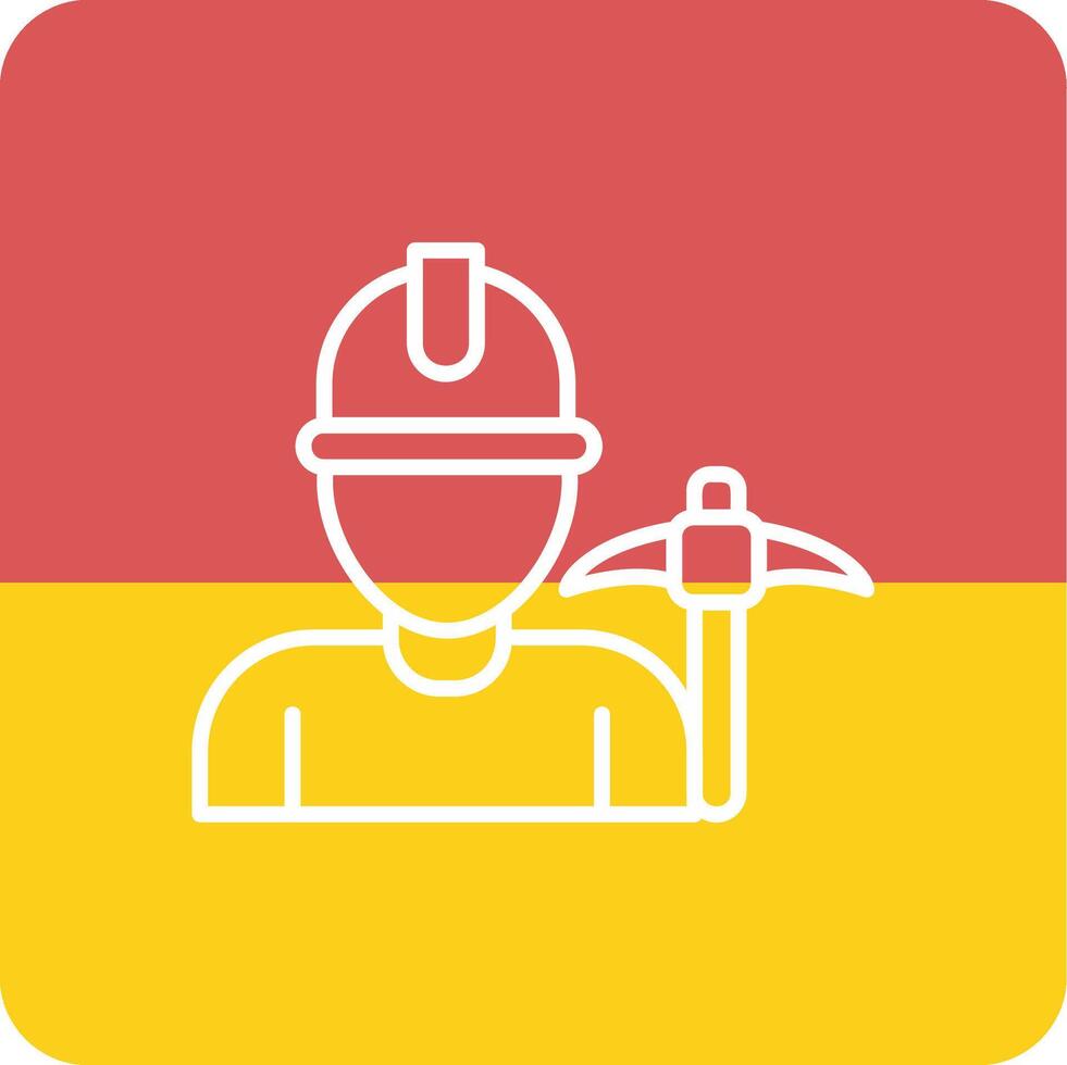 Miner Vecto Icon vector