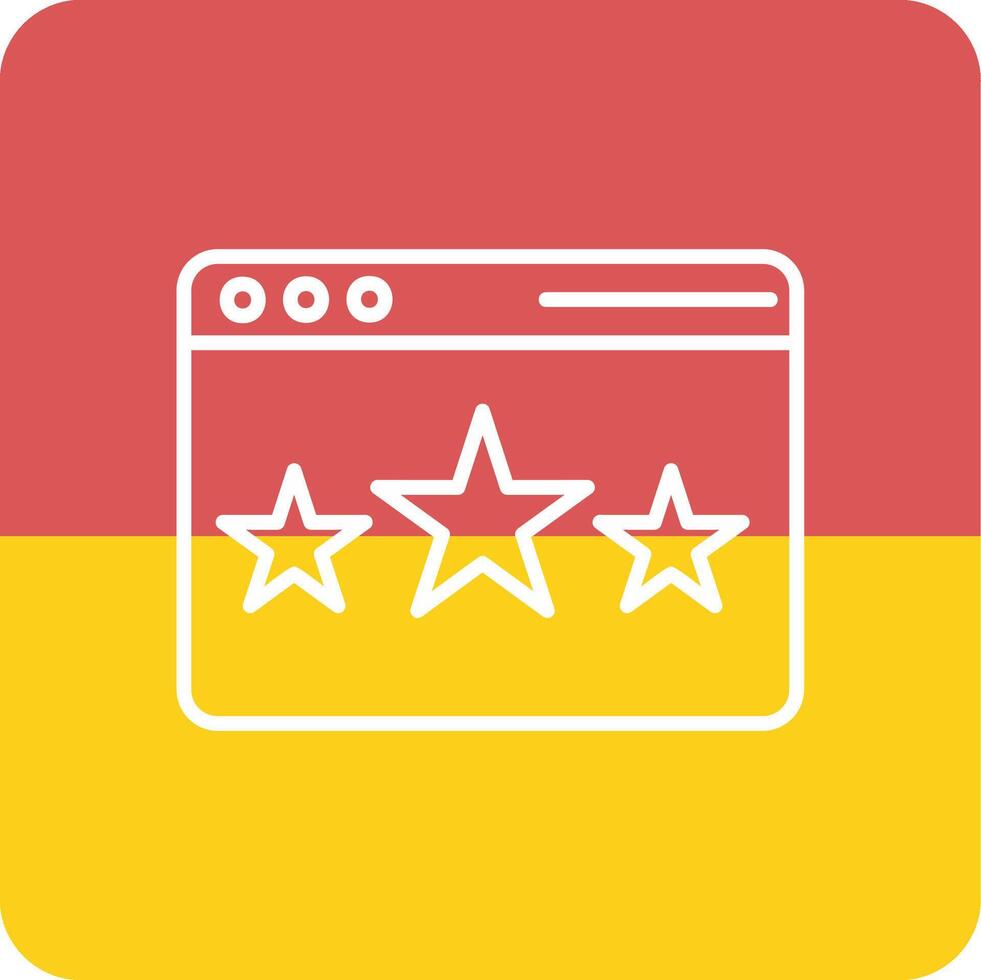 Web Page FeedBack Vecto Icon vector