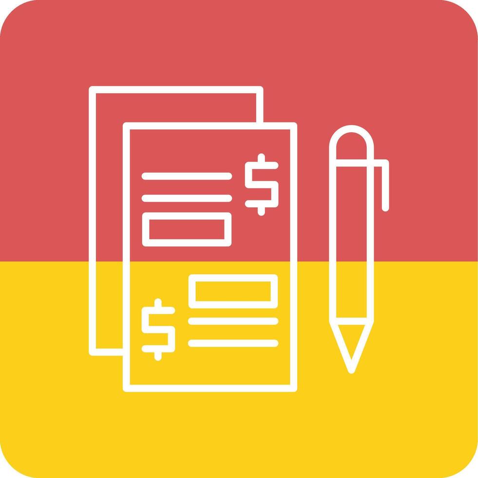 Paid Articles Vecto Icon vector