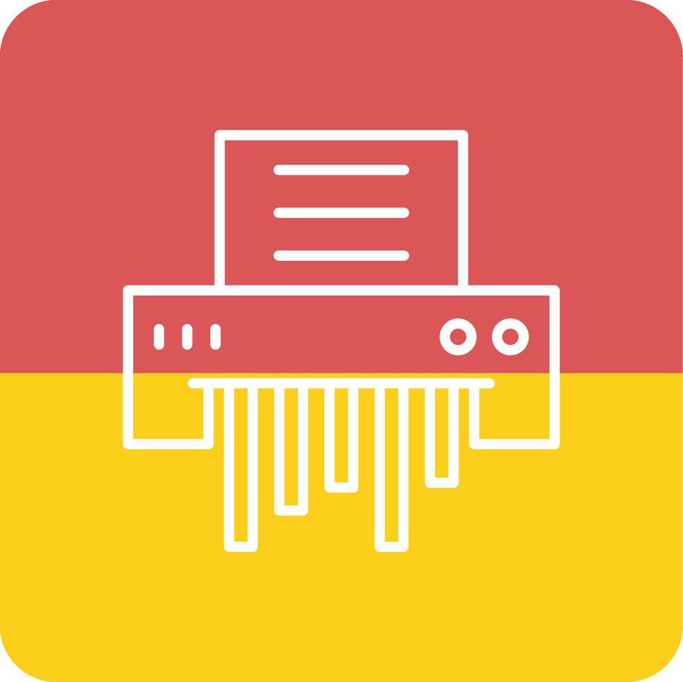 Paper Shredder Vecto Icon vector