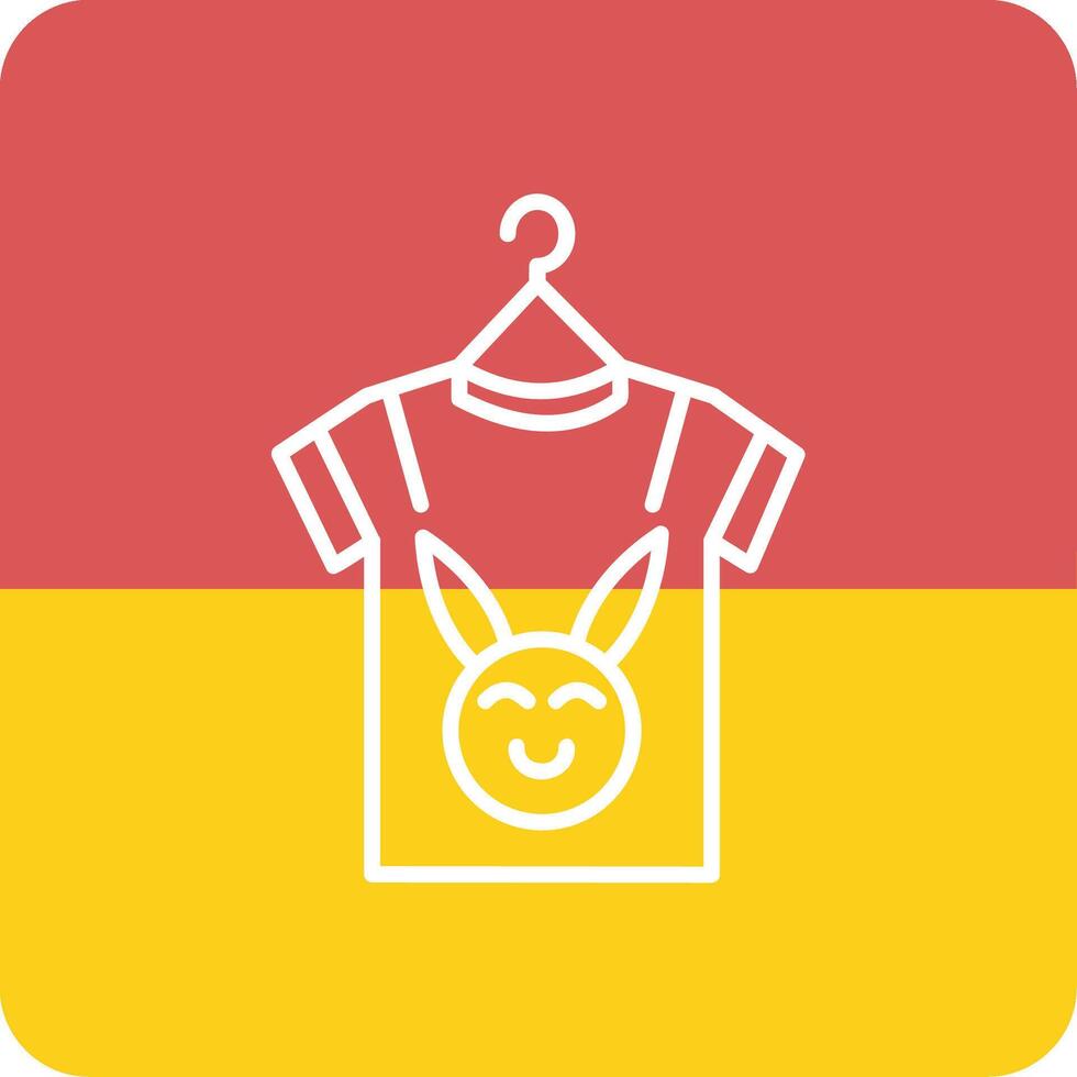 bebé ropa vecto icono vector