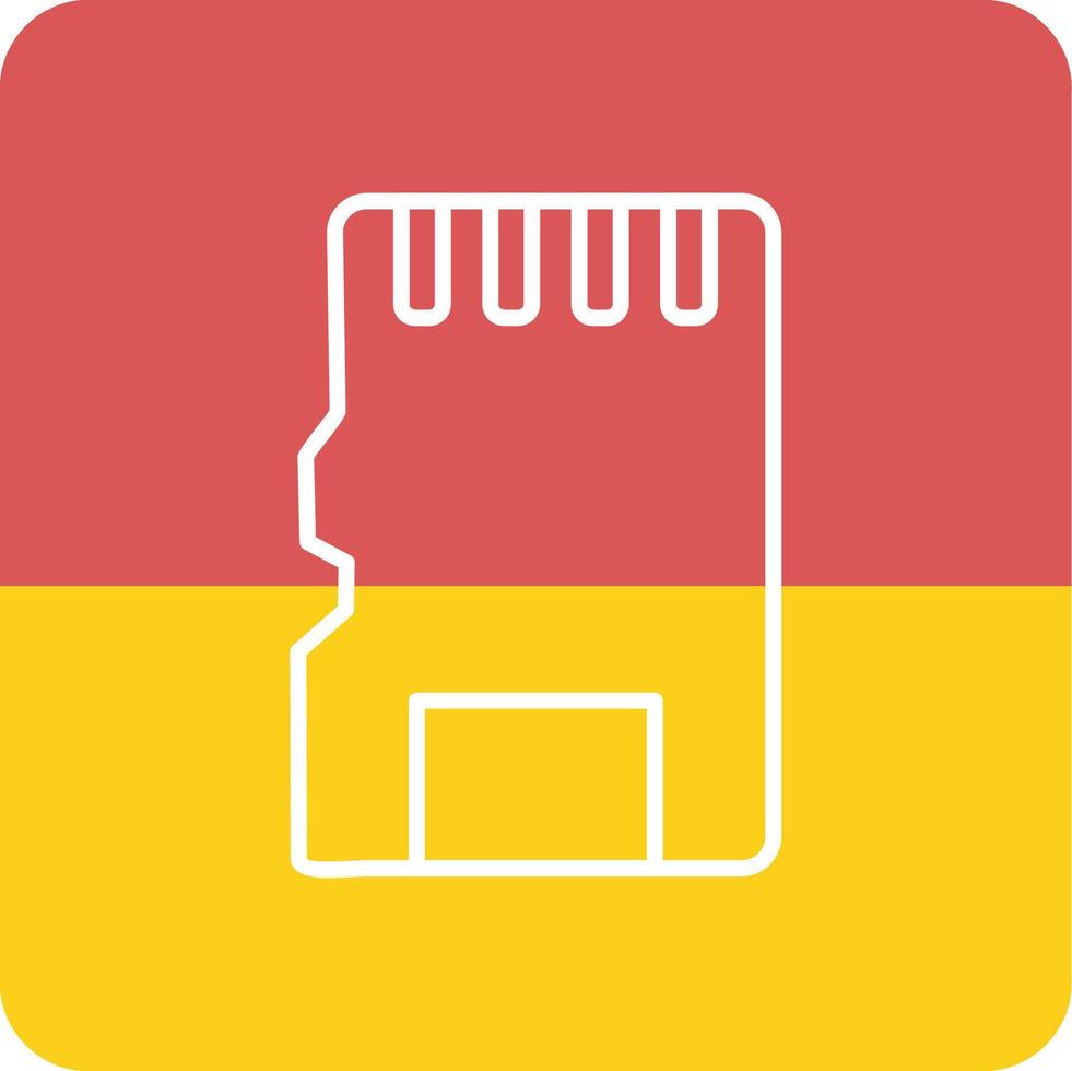 Sd Card Vecto Icon vector