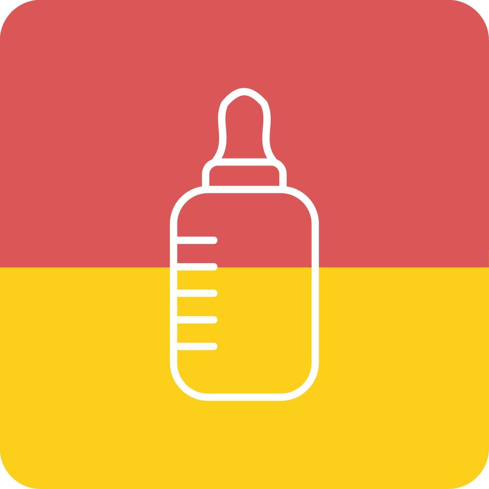 Baby Bottle Vecto Icon vector