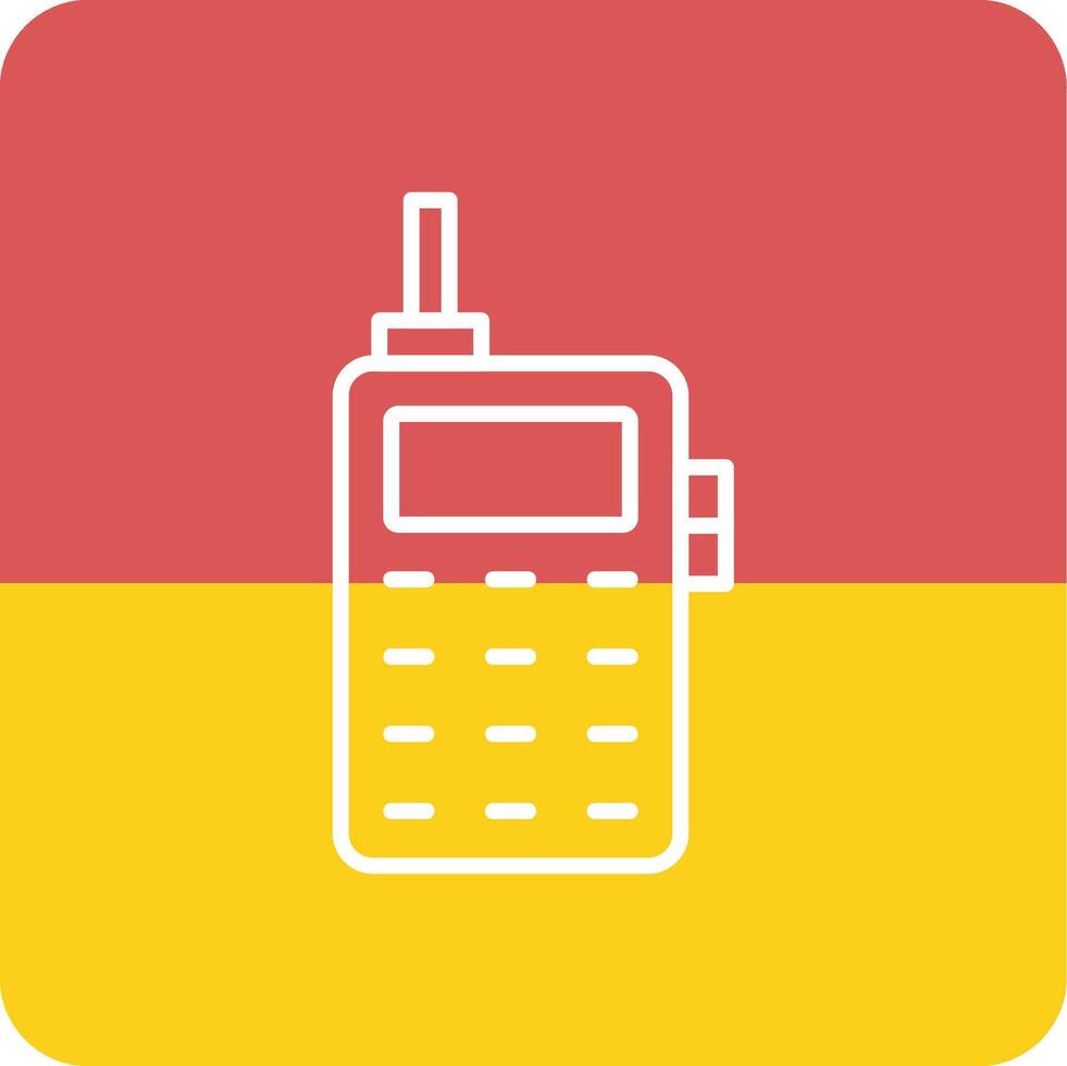 Old Phone Vecto Icon vector