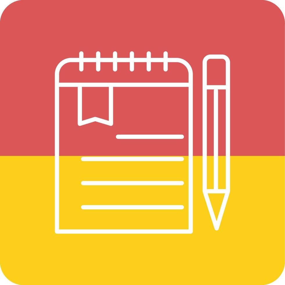 Note Book Vecto Icon vector