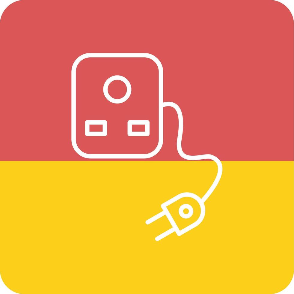 Plug And Socket Vecto Icon vector