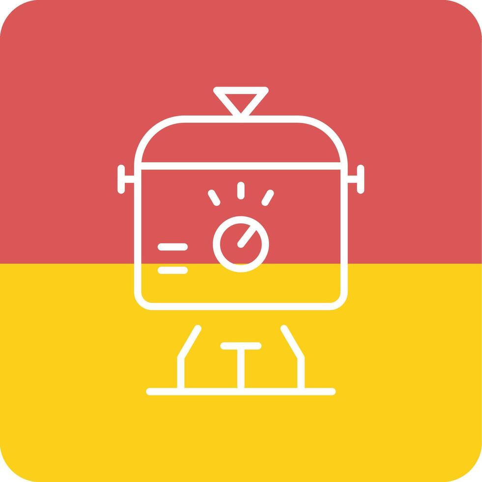 Slow Cooker Vecto Icon vector