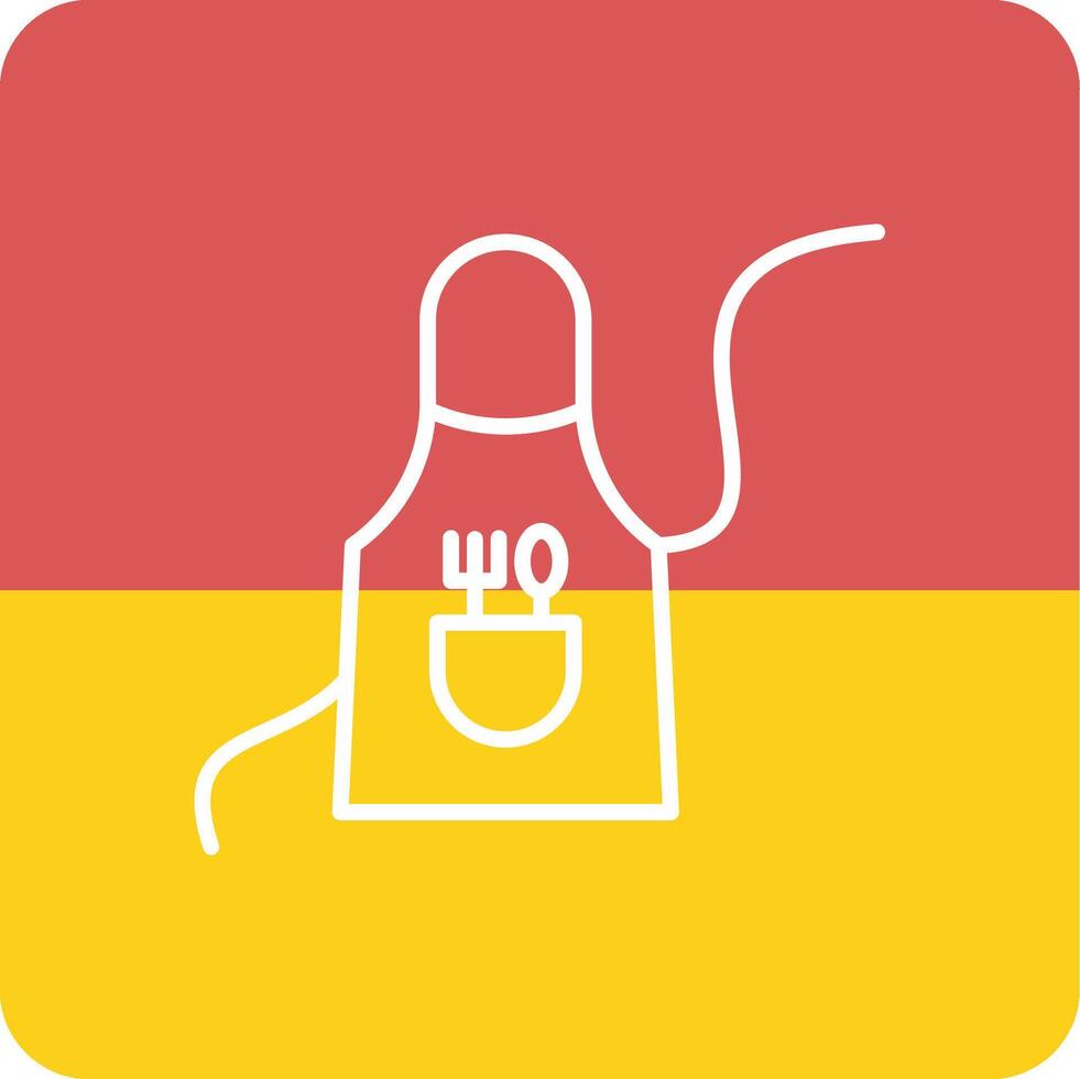 Apron Vecto Icon vector