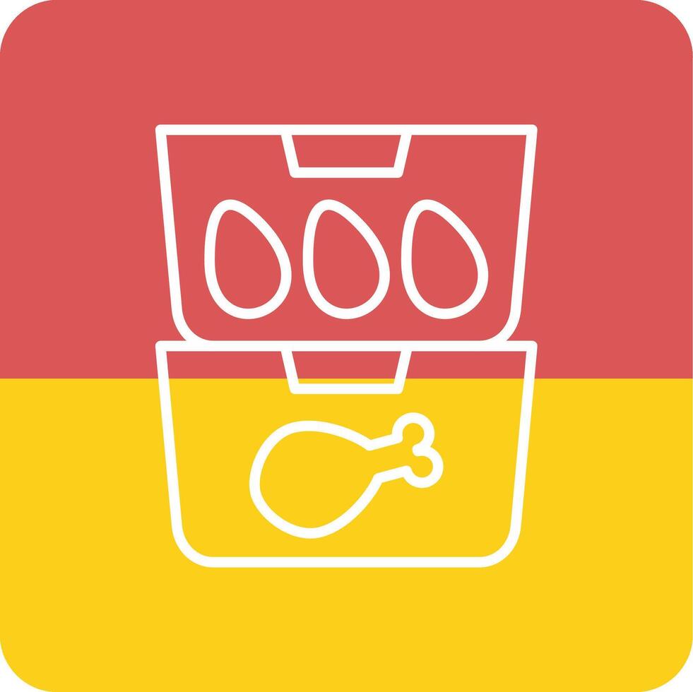 Food Containers Vecto Icon vector