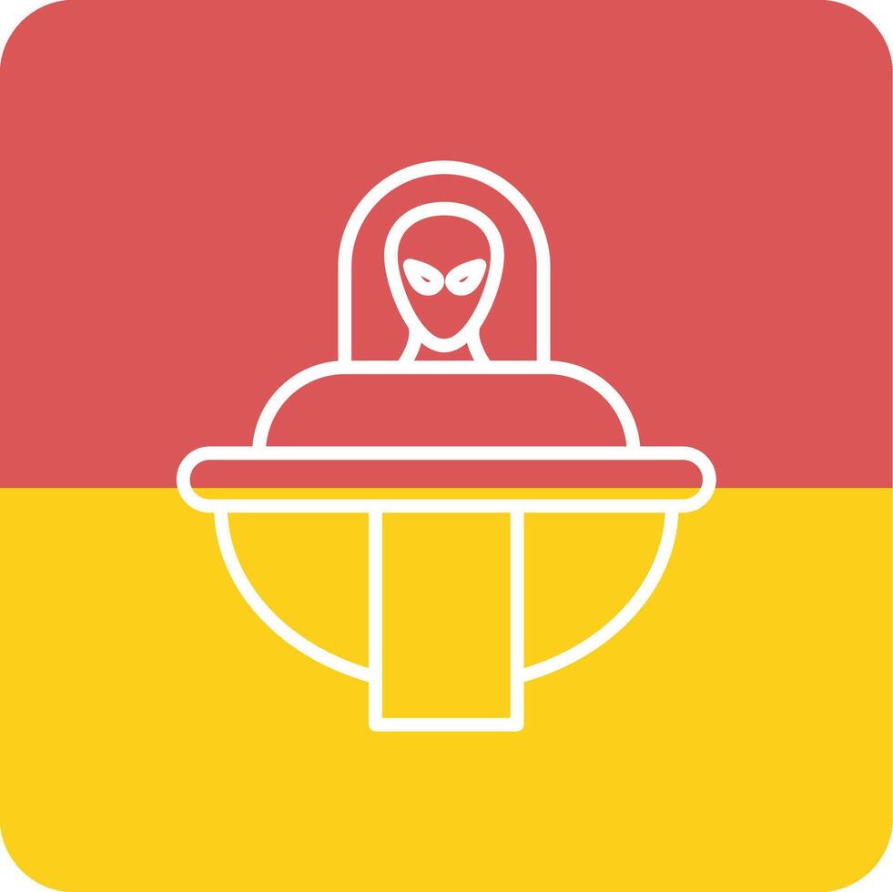 Spaceship Vecto Icon vector