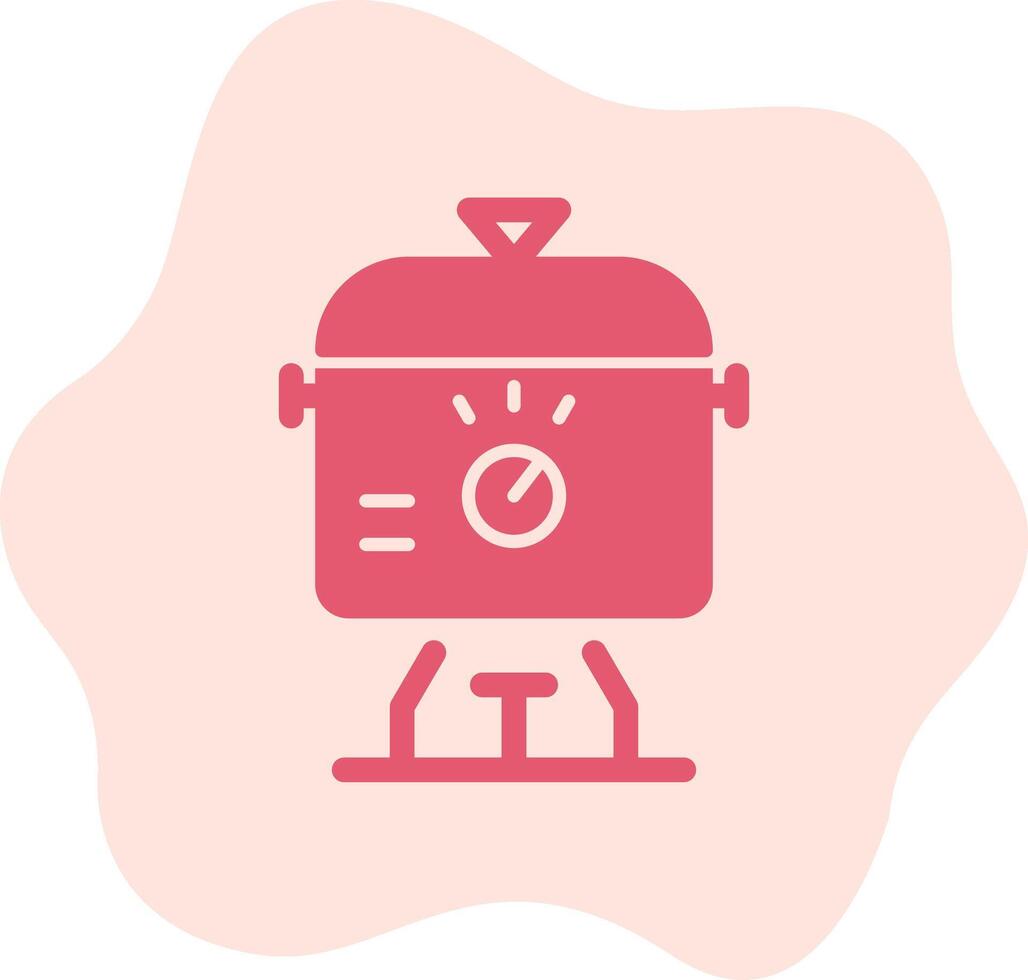 Slow Cooker Vecto Icon vector