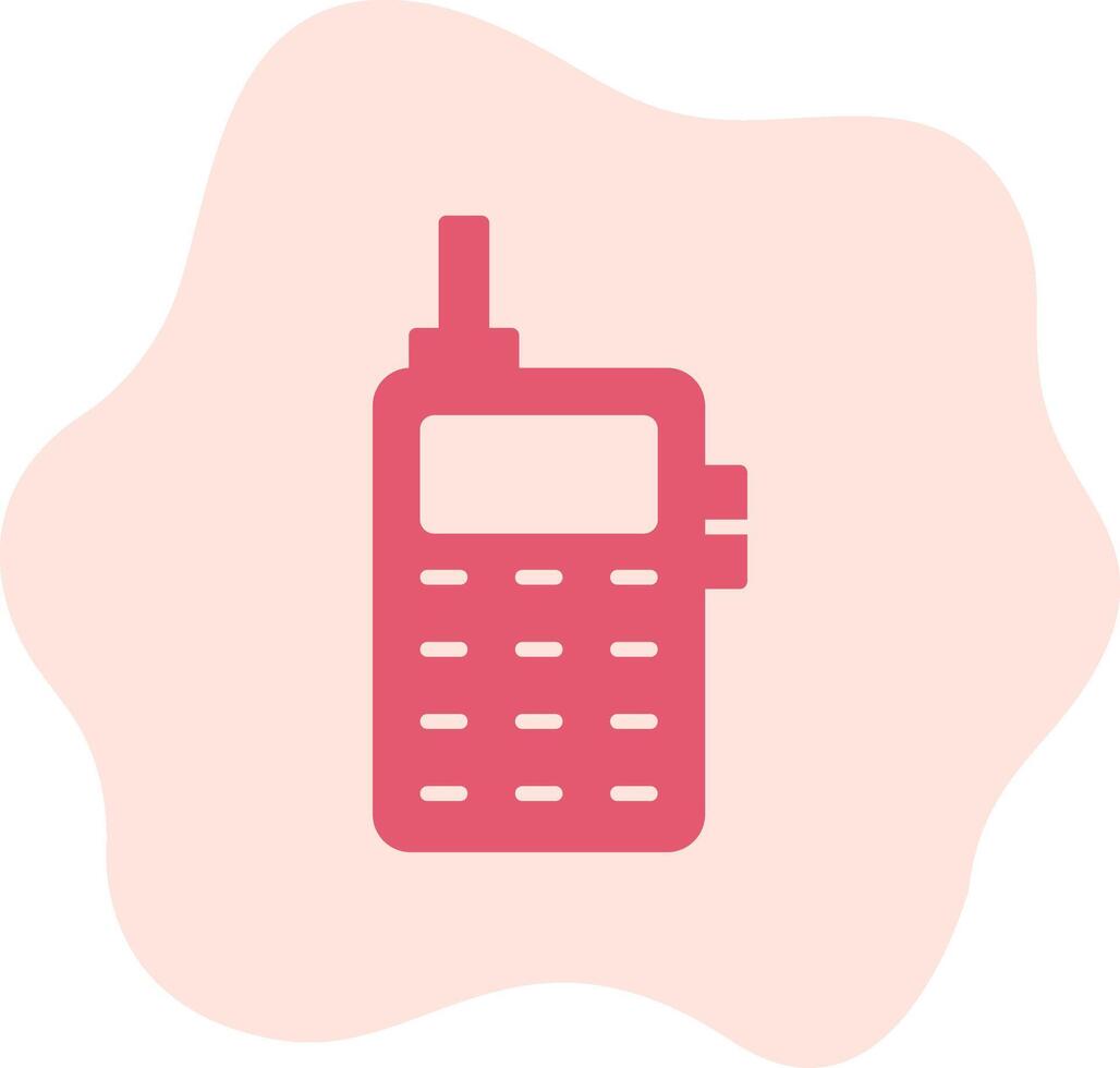 Old Phone Vecto Icon vector