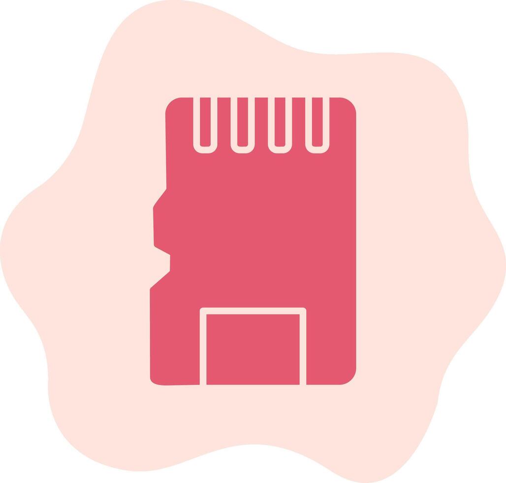 Sd Card Vecto Icon vector