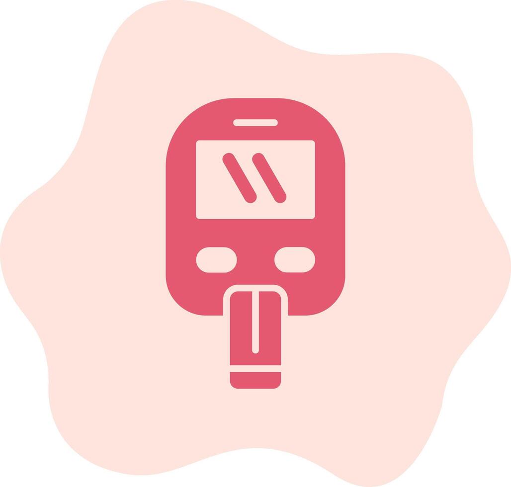 Glucometer Vecto Icon vector