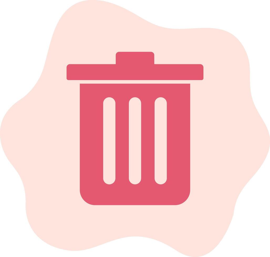 Dustbin Vecto Icon vector
