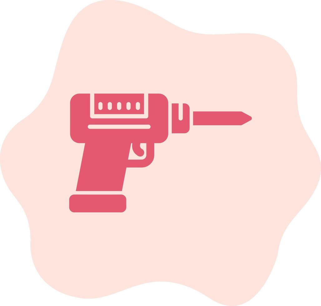 Drill Machine Vecto Icon vector