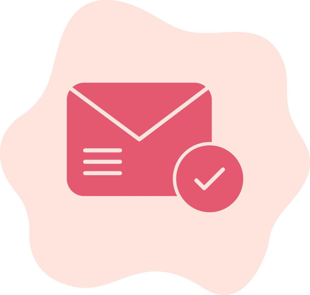 Email Deliverd Vecto Icon vector