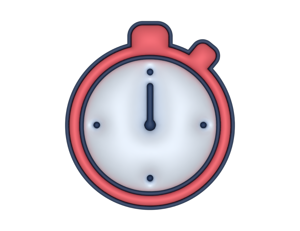 a 3d Chronometer on a transparent background png