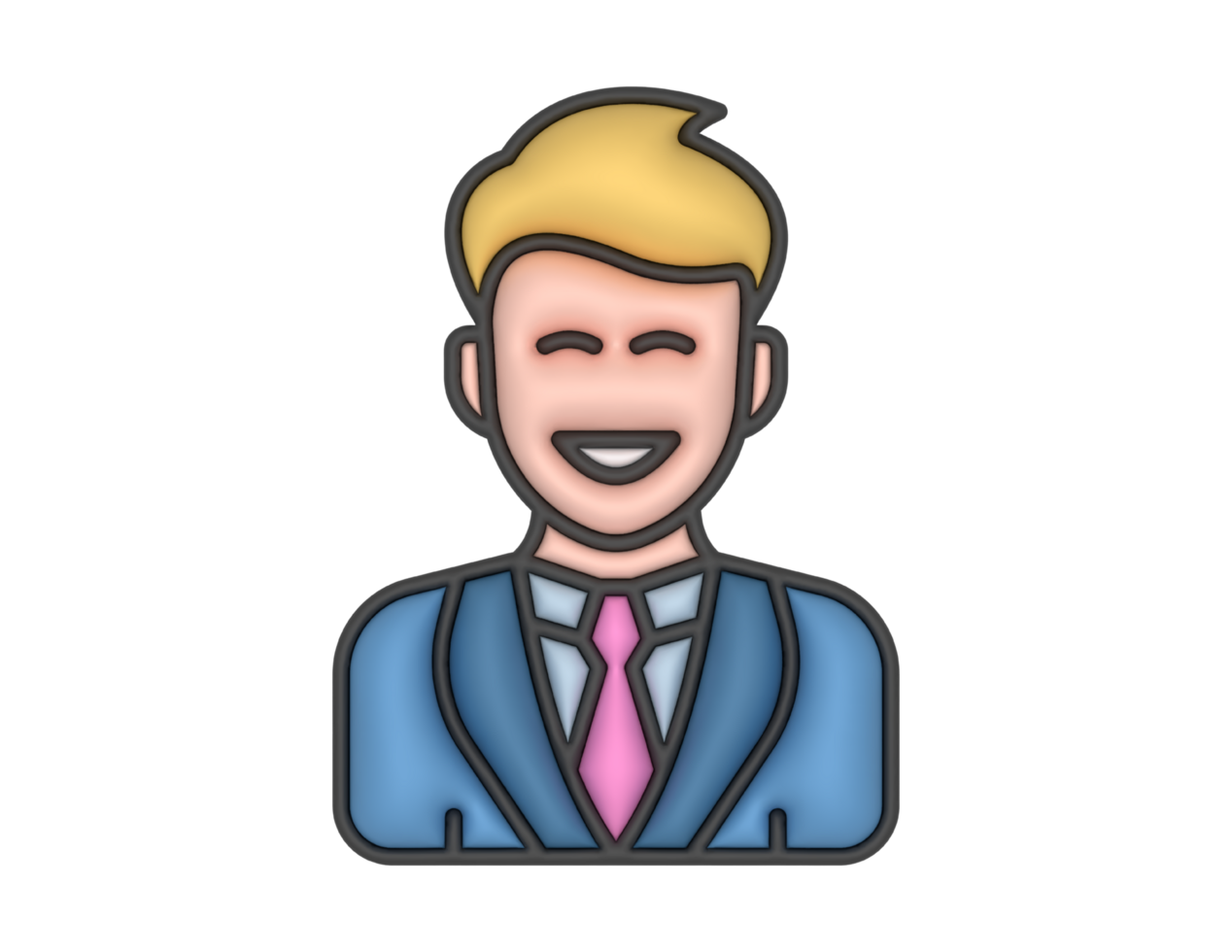 a 3d Groom on a transparent background png