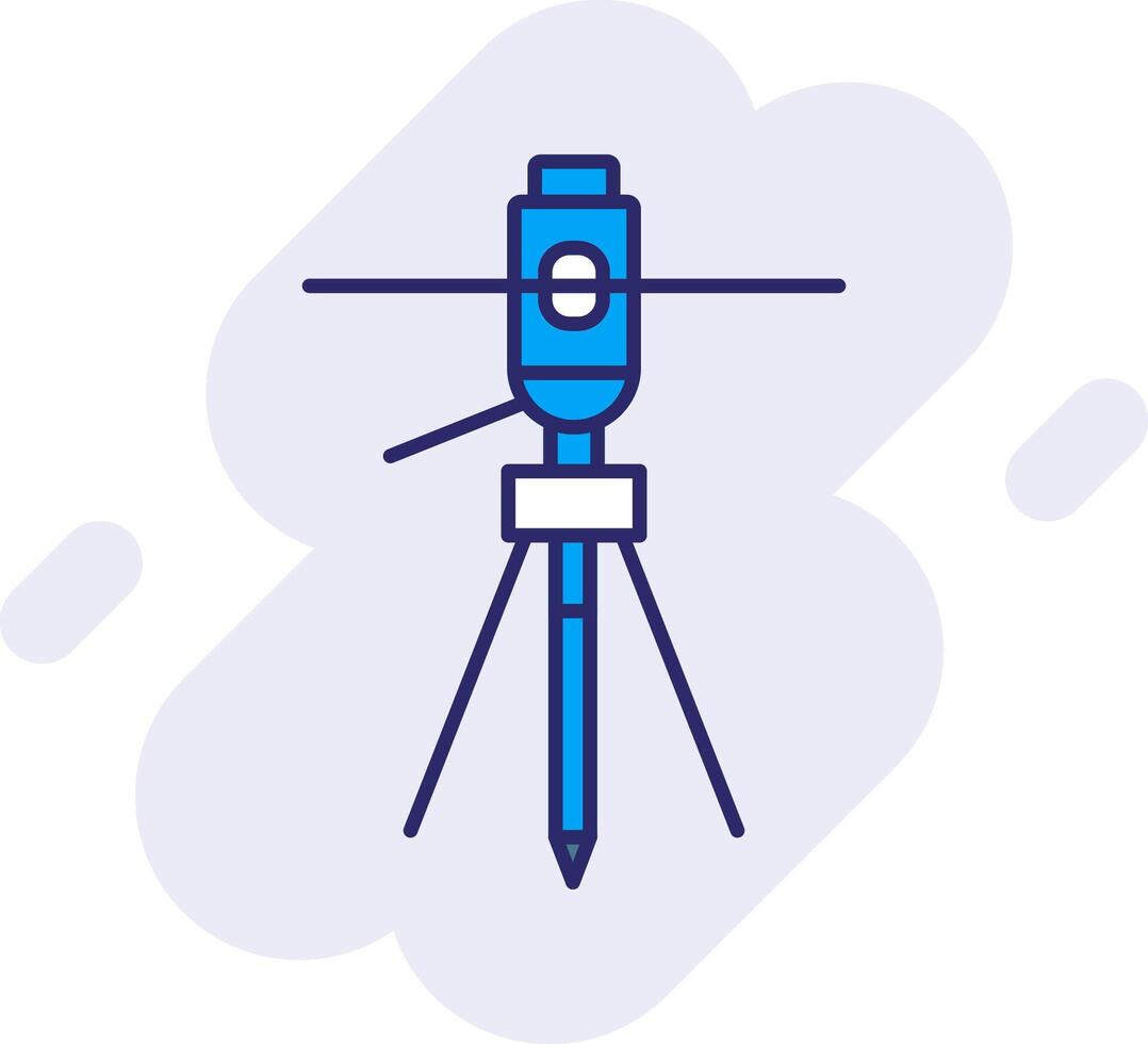 Lasers Line Filled Backgroud Icon vector