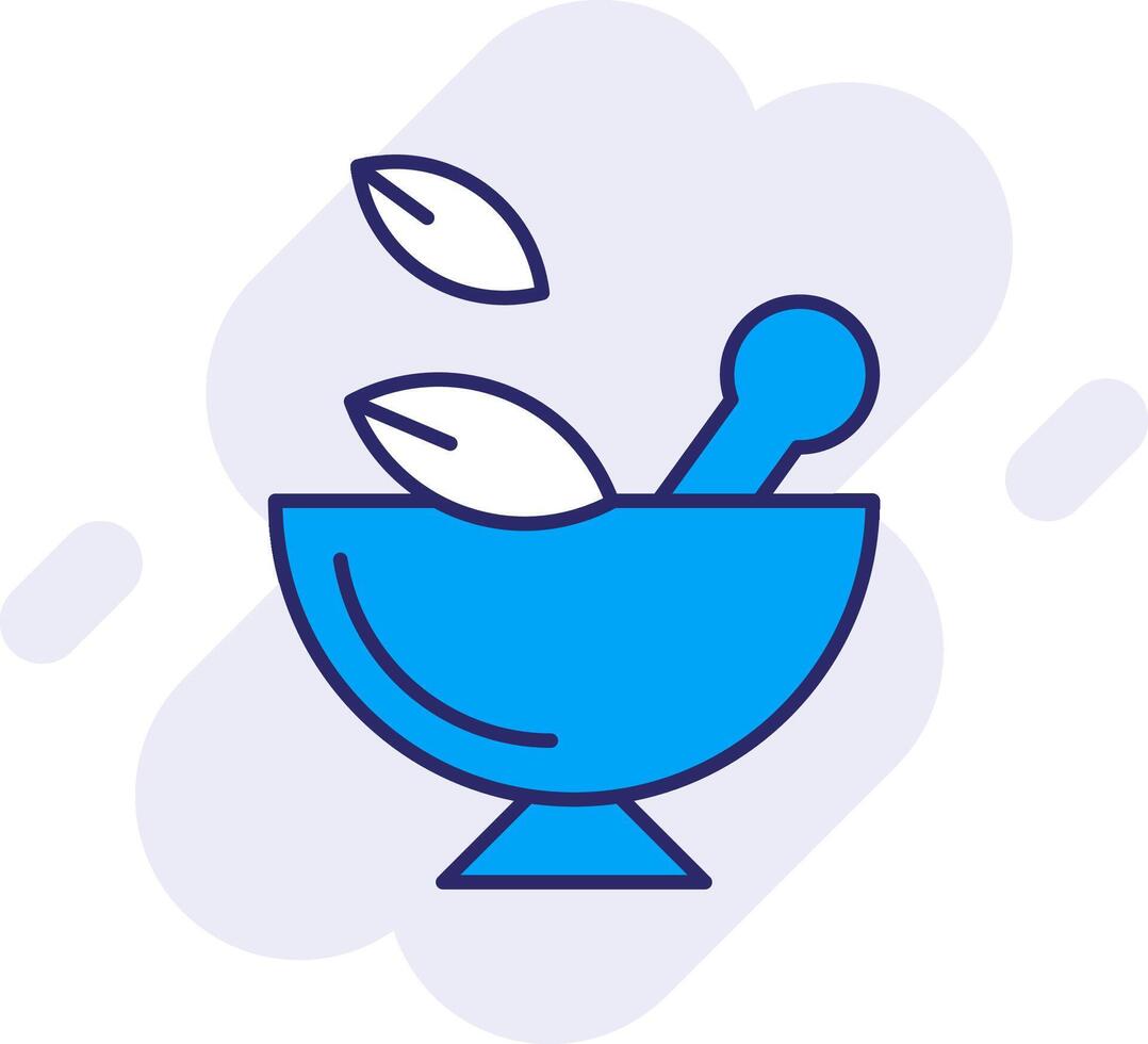 Grind Line Filled Backgroud Icon vector