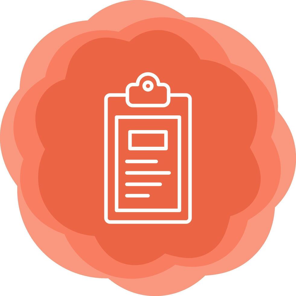 Clipboard Vecto Icon vector