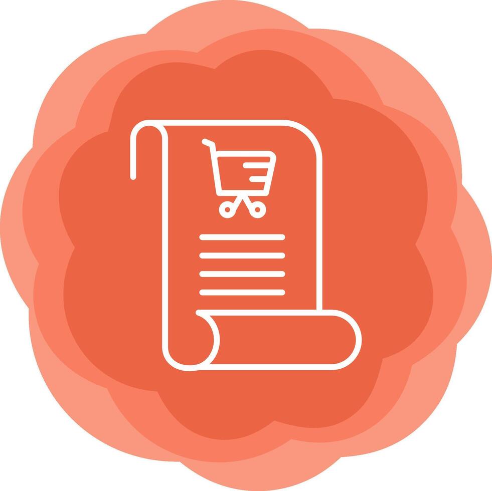 Shopping List Vecto Icon vector