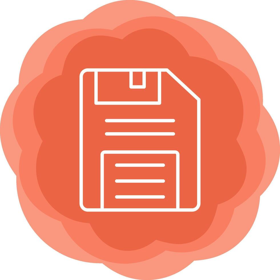 Floppy Disk Vecto Icon vector