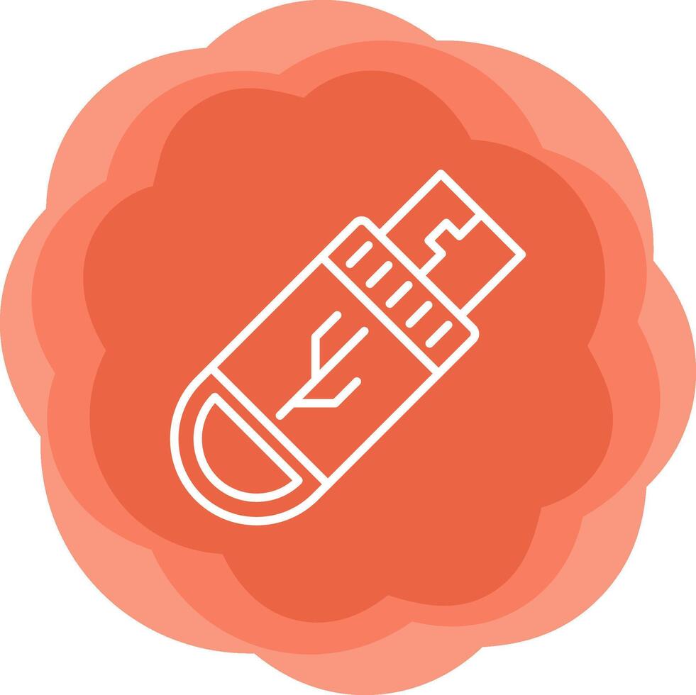 Flash Drive Vecto Icon vector